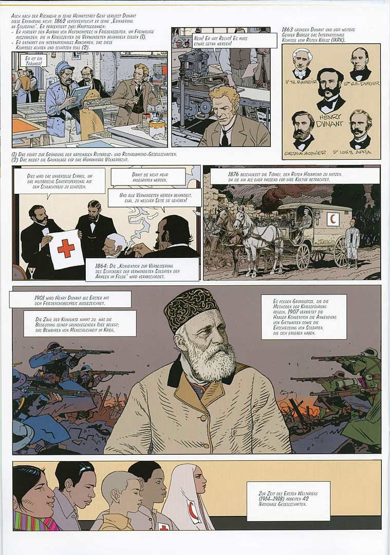 Comic "Die Geschichte einer Idee" - Über die Internationale Rotkreuzbewegung