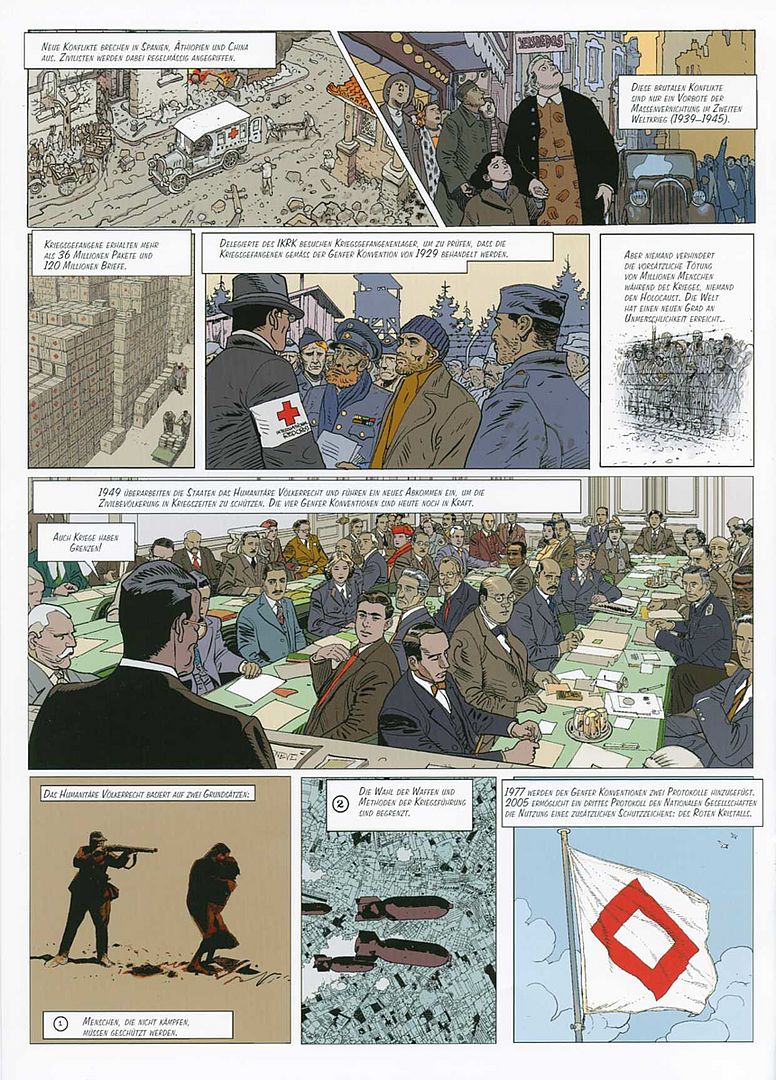 Comic "Die Geschichte einer Idee" - Über die Internationale Rotkreuzbewegung
